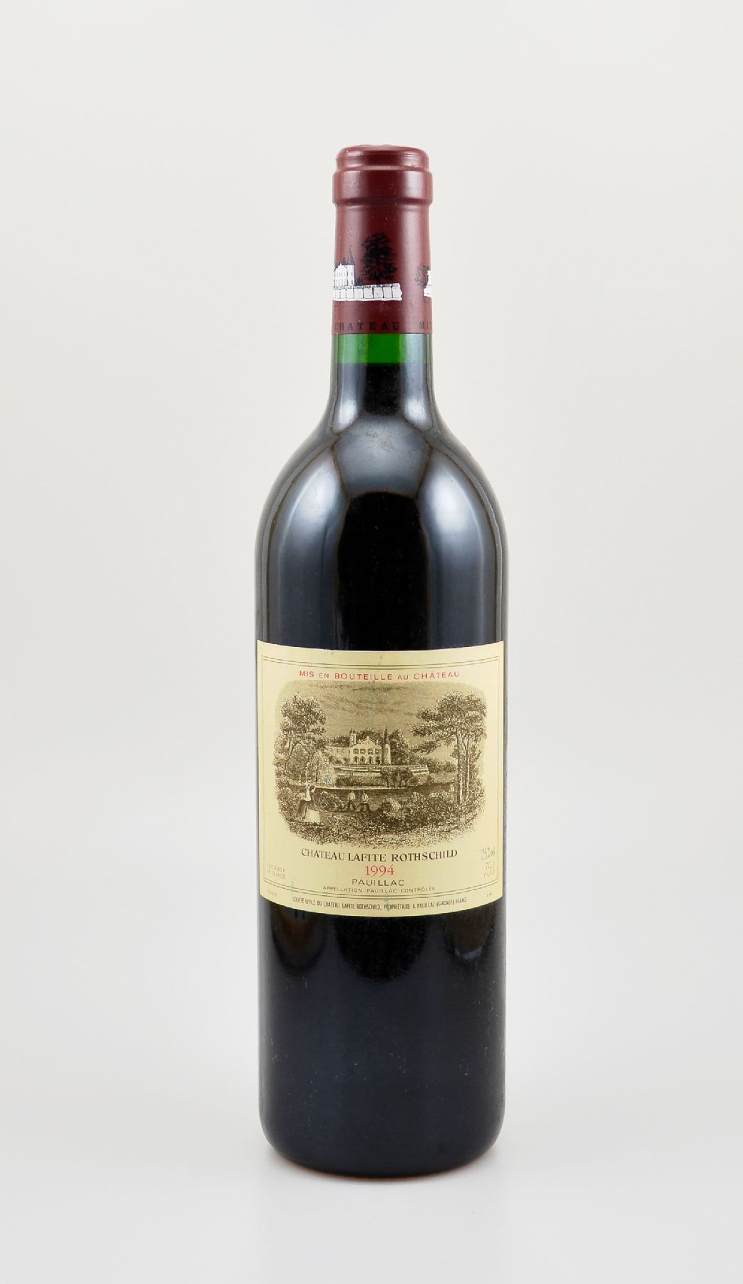 1 Flasche 1994 Chateau Lafite Rothschild, Pauillac, Premier Grand Cru Classe, ca. 75 cl, 12,5 % Vol., Füllstand: ca. into neck, guter ...