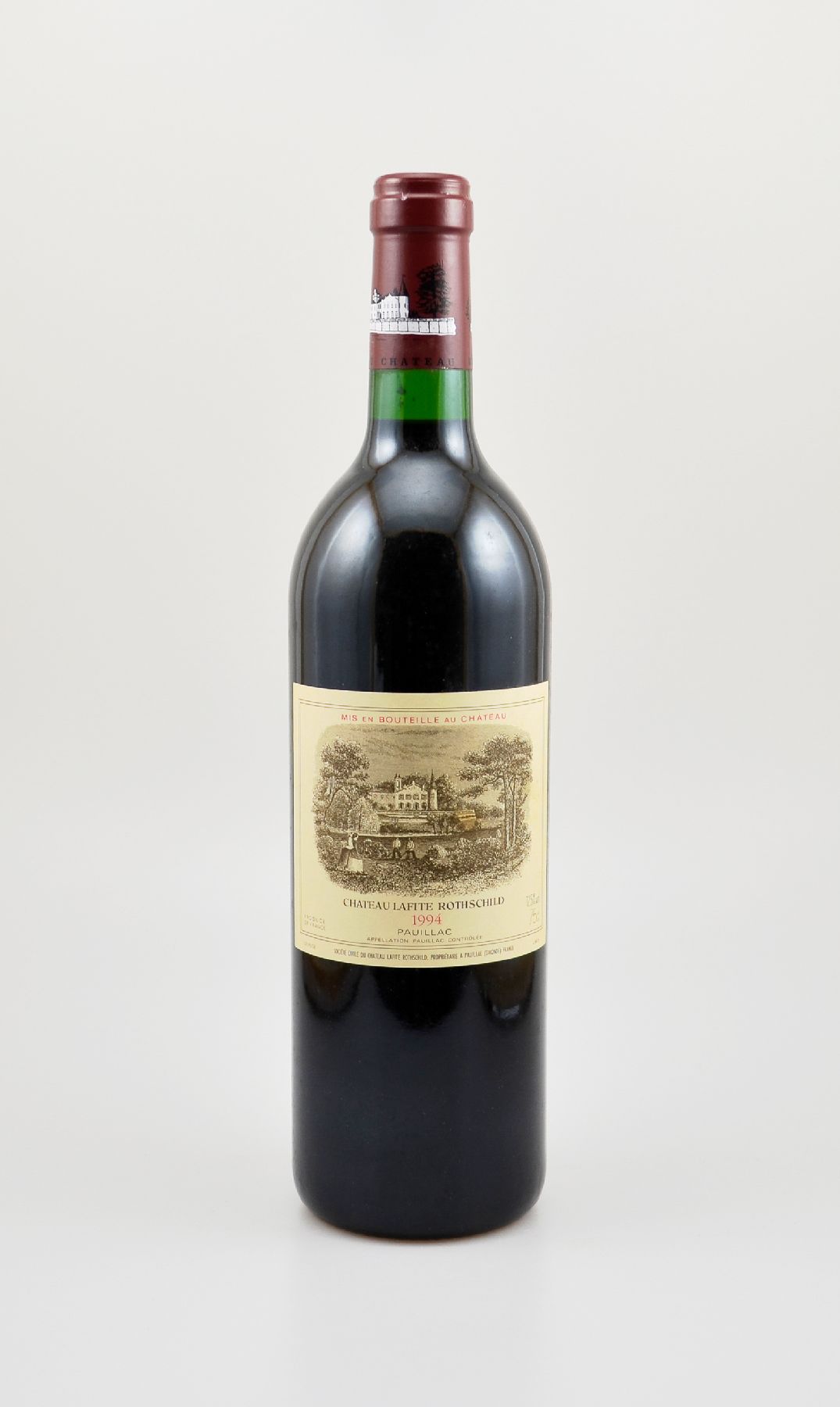 1 Flasche 1994 Chateau Lafite Rothschild, Pauillac, Premier Grand Cru Classe, ca. 75 cl, 12,5 % Vol., Füllstand: ca. into neck, guter ...