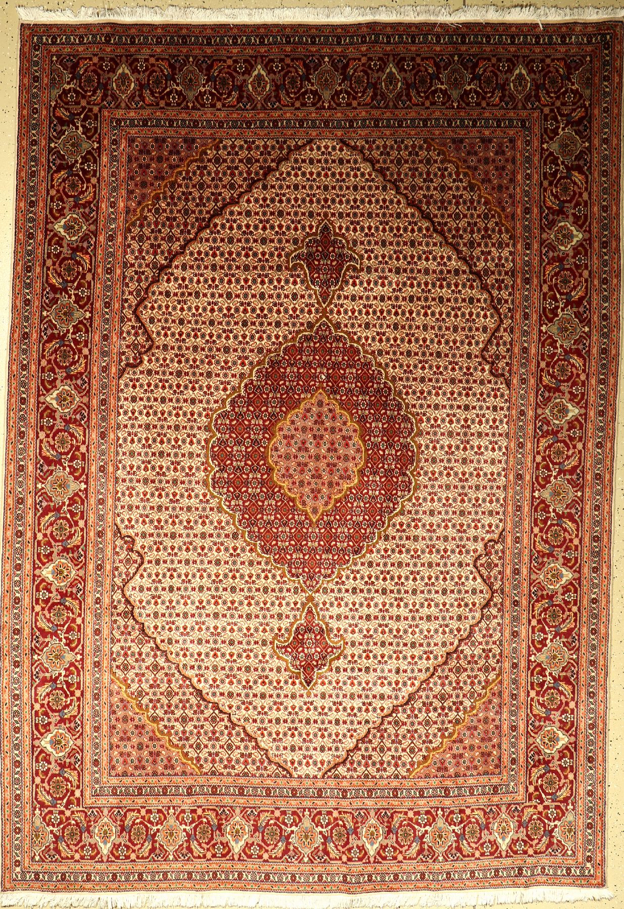 Tabriz, Persien, ca. 40 Jahre, Wolle auf Baumwolle, ca. 291 x 203 cm, EHZ: 2