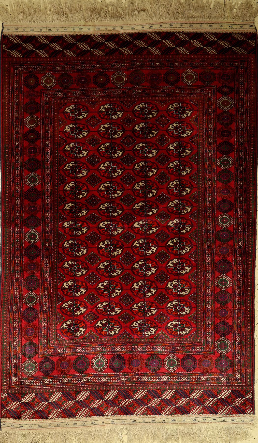 Buchara, Rußland, ca. 40 Jahre, Wolle auf Wolle, ca. 260 x 165 cm, EHZ: 2-3