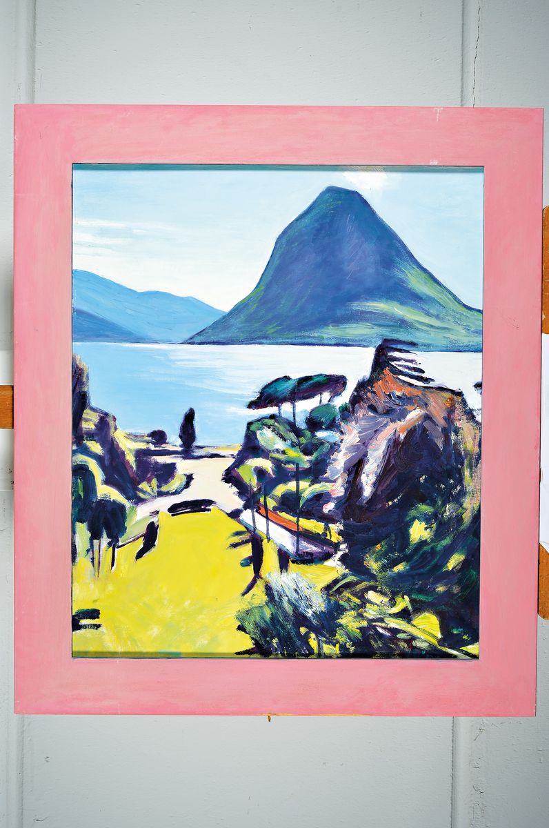 Detail k: Franz Leschinger, geb. 1957 Lug/Pfalz, zuerst Steinbildauerlehre, Studium an der Akademie München, Meisterschüler bei Prof. Ladner, ...