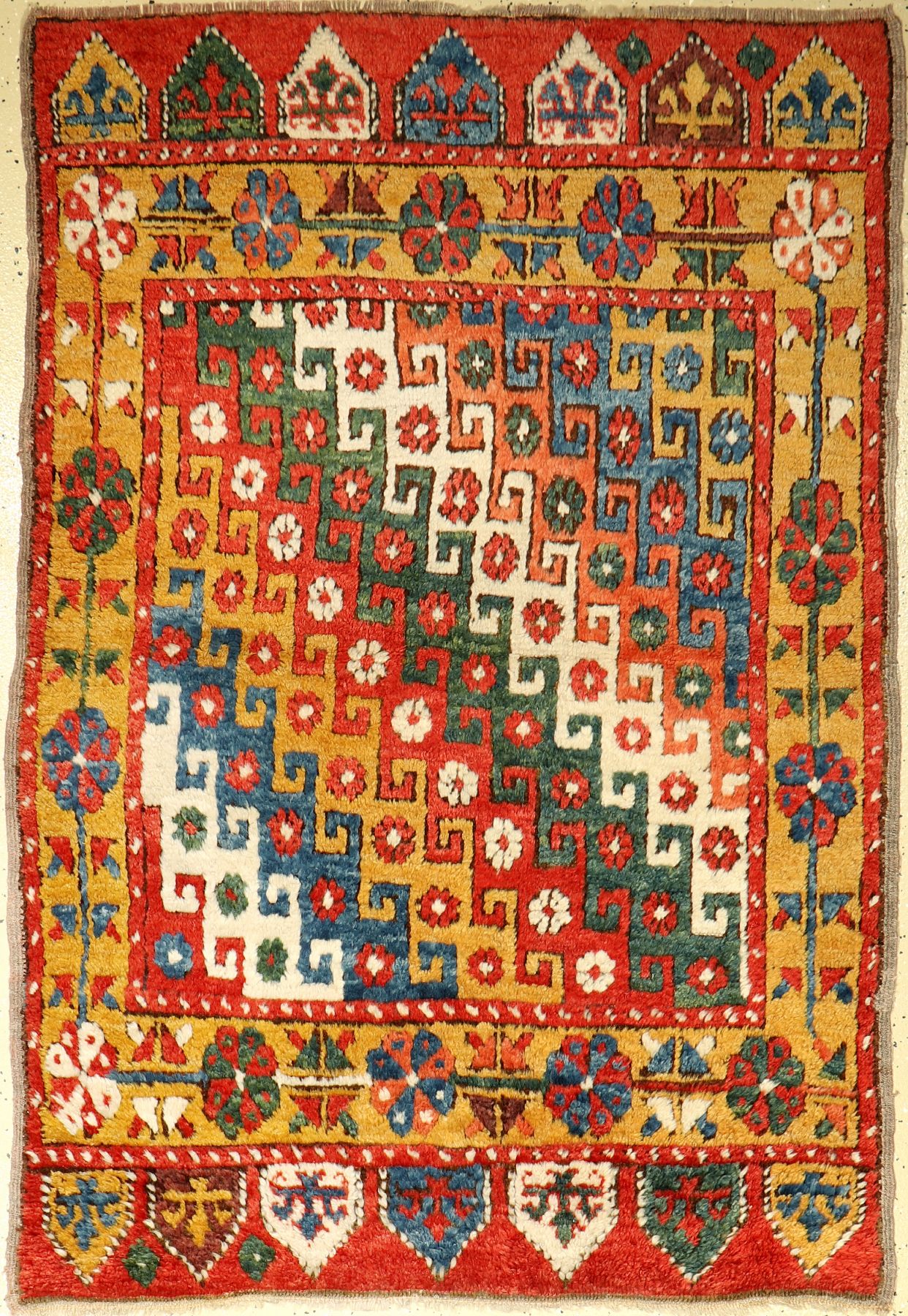 Konya alt, Anatolien, um 1940, Wolle auf Wolle, ca. 162 x 112 cm, EHZ: 2-3