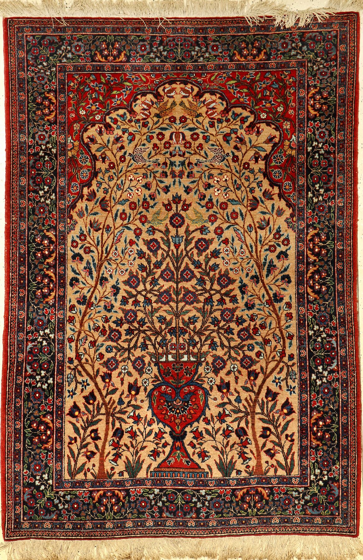 Kermanshah, Persien, um 1920, Wolle auf Baumwolle, ca. 200 x 136 cm, EHZ: 2