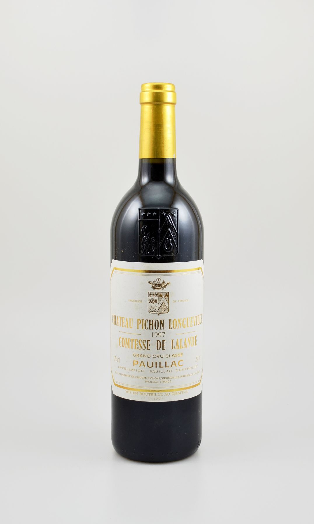12 Flaschen 1997 Chateau Pichon Longueville Comtesse de Lalande, Pauillac, Grand Cru Classe, je ca. 75 cl, 13 % Vol., Füllstände: je ca. into neck, ...