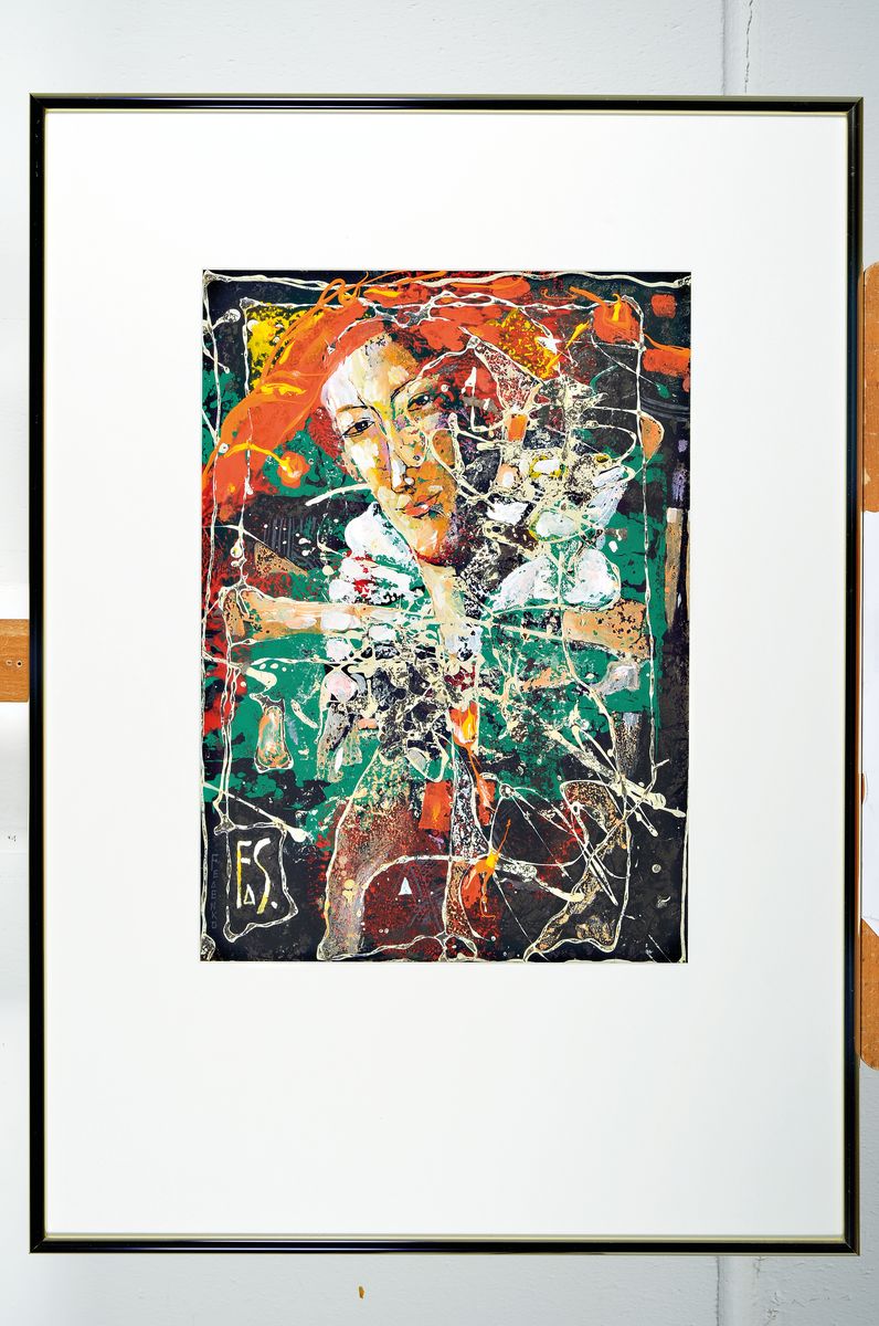 Detail k: Sergej Fedenko, geb. 1962 Dneprpetrowsk, nach Abschluß der Kunsthochschule seit 1986 in St. Petersburg ansässig, seit 1995 dort auch als ...