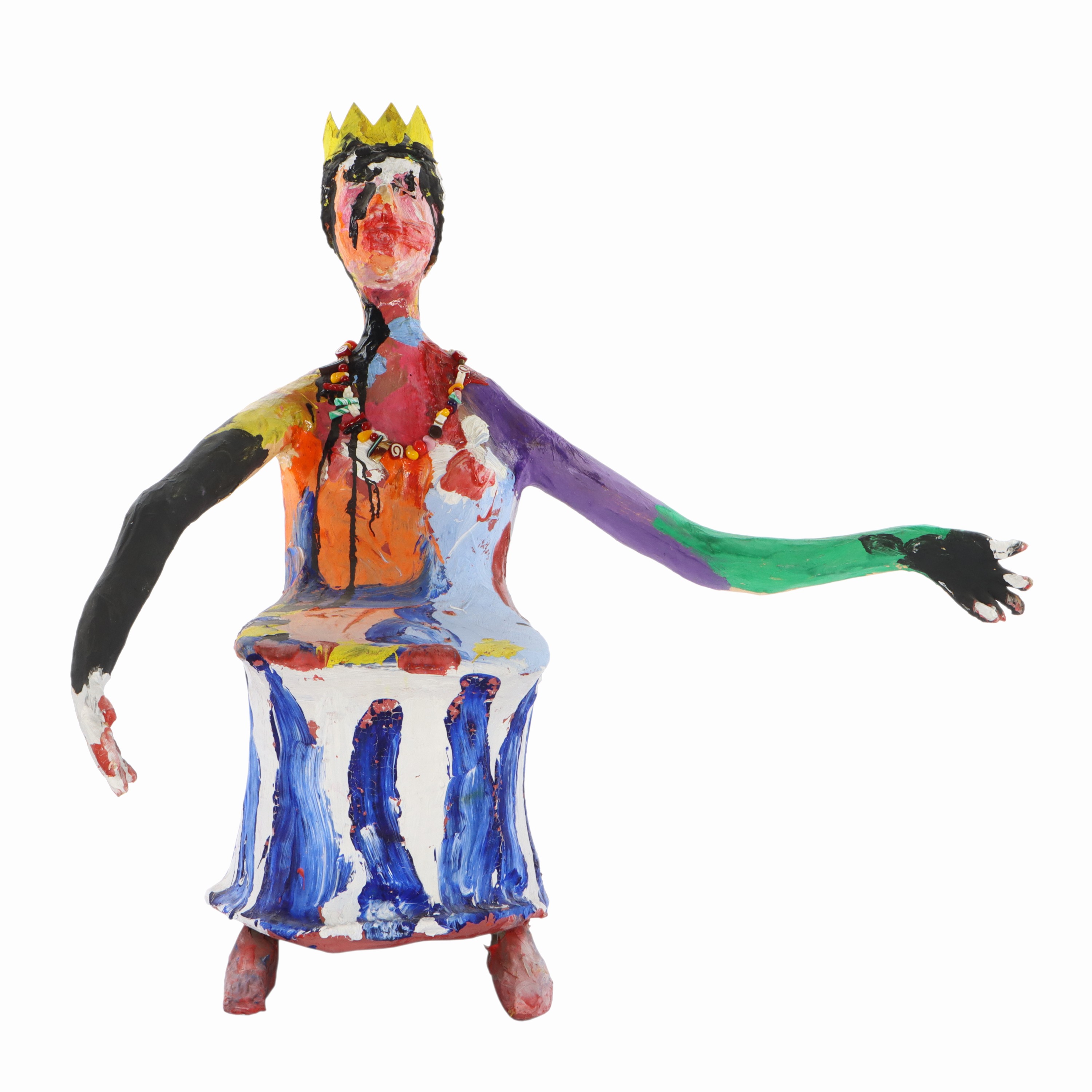 Image 25974879 - Peter Robert Keil, Kunstobjekt Mannequin, Titel: ´Stuhlgang der Stuhlsitzer´, ca. ...