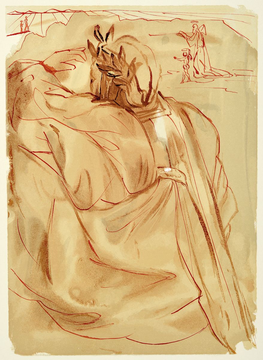 Salvador Dali, 1904-1989, Konvolut aus 3 Farbholzschnitten, je unter PP, Drucker/Verlag: Les Heures Claires, Paris 1960 , je gesamt ca. 50x40 cm