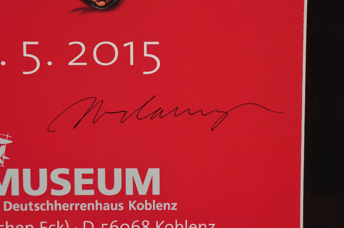 Detail a: Mel Ramos, geb. 1935, Offsetlitho, nur wenige handsignierte Exemplare, "Devil Doll", aus 2010, 57 x 46 cm, 77 x 57 cm