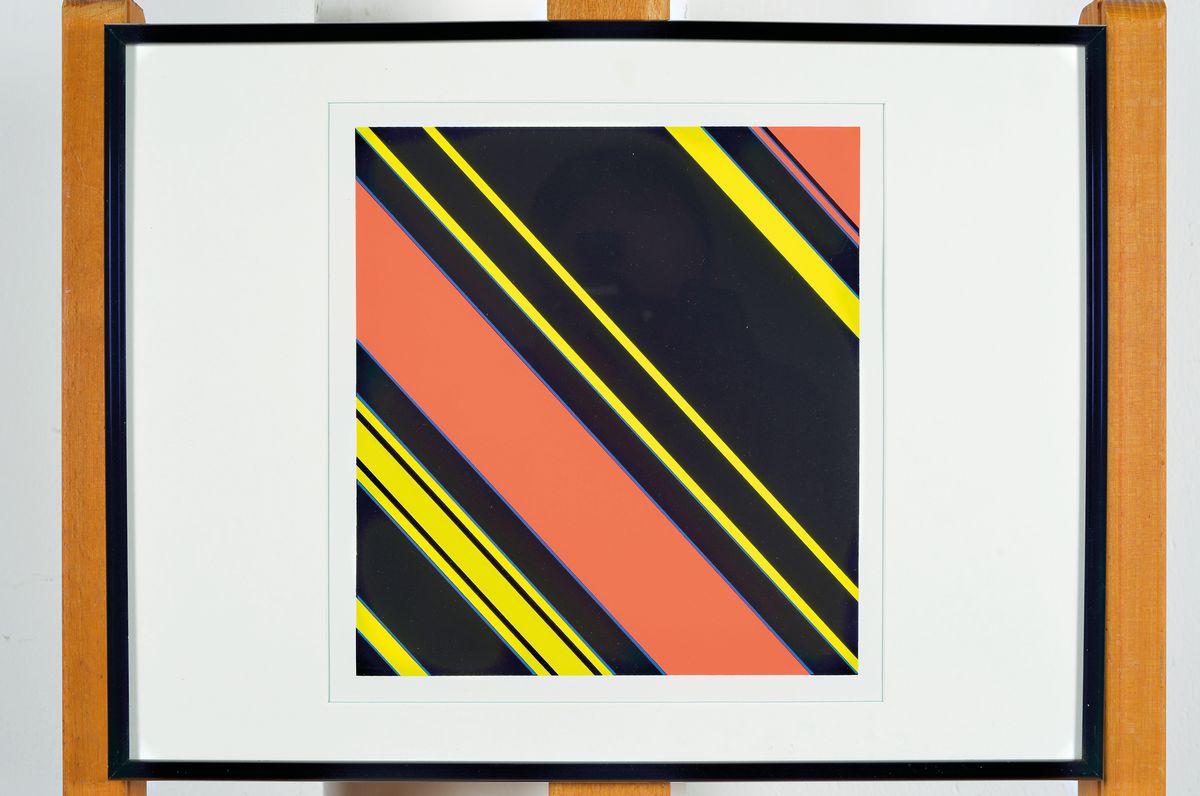 Detail k: Günter Frühtrunk, 1923-1982 München, Agitation, Farbsiebdruck von 1974, ca. 20x22.5cm, u.Gl., R. ca. 41x31cm