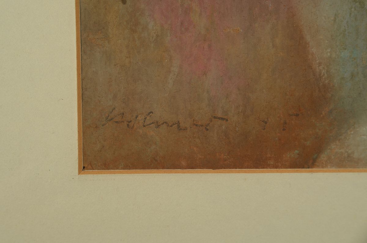 Detail a: Karl Stohner, 1894 Mannheim-1957 Paris, Studium an der Akademie Karlsruhe, gründete 1924 die freie Akademie Mannheim, zwei Ballett-Tänzerinnen, ...