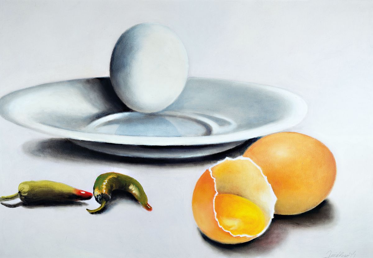 Doris Zeidlewitz, geb. 1959, Studium der "Freien Malerei" an der Kunstakademie Städel, Frankfurt und an der Hochschule für Gestaltung, ...