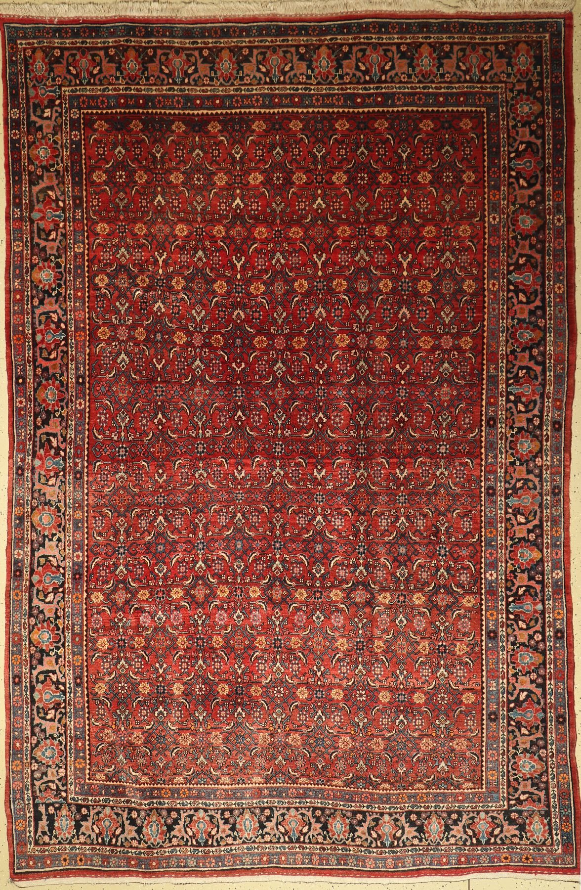 Bidjar alt, Persien, ca. 60 Jahre, Wolle auf Baumwolle, ca. 330 x 220 cm, EHZ: 2-3