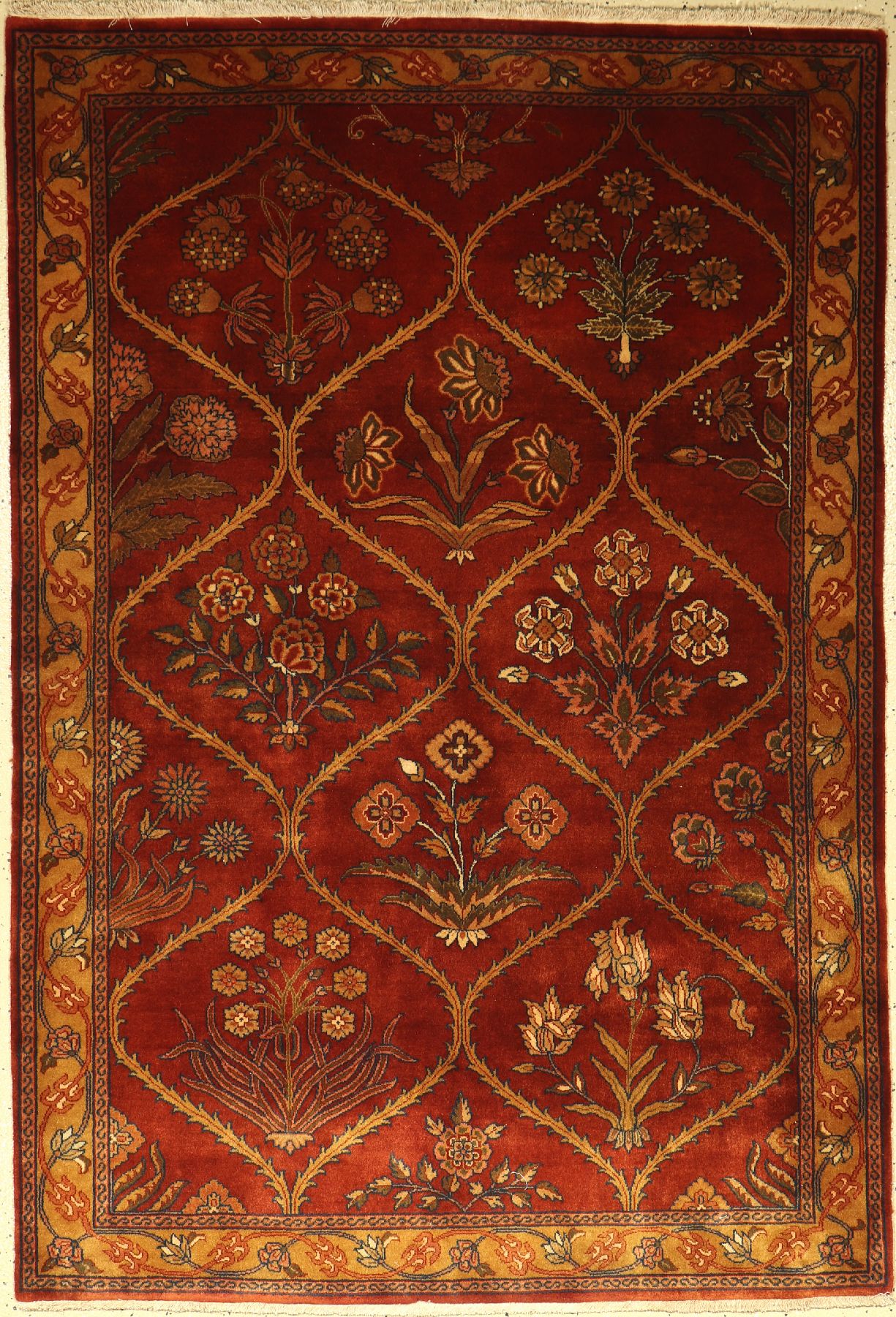 Indo Sarogh fein, Persien, ca. 40 Jahre, Korkwolle, ca. 174 x 118 cm, EHZ: 2