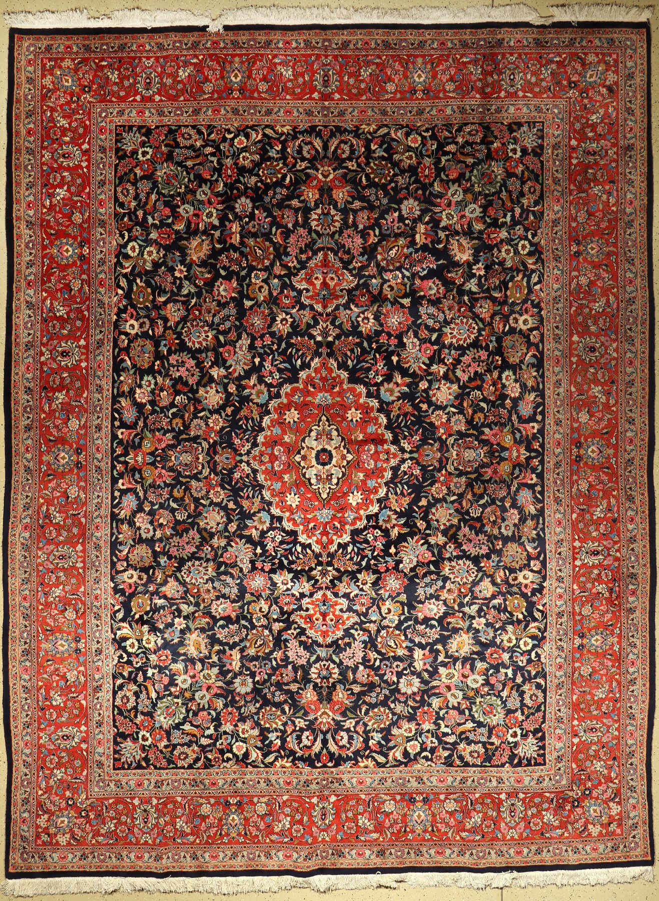 Sarogh alt, Persien, ca. 60 Jahre, Korkwolle, ca. 390 x 300 cm, EHZ: 2