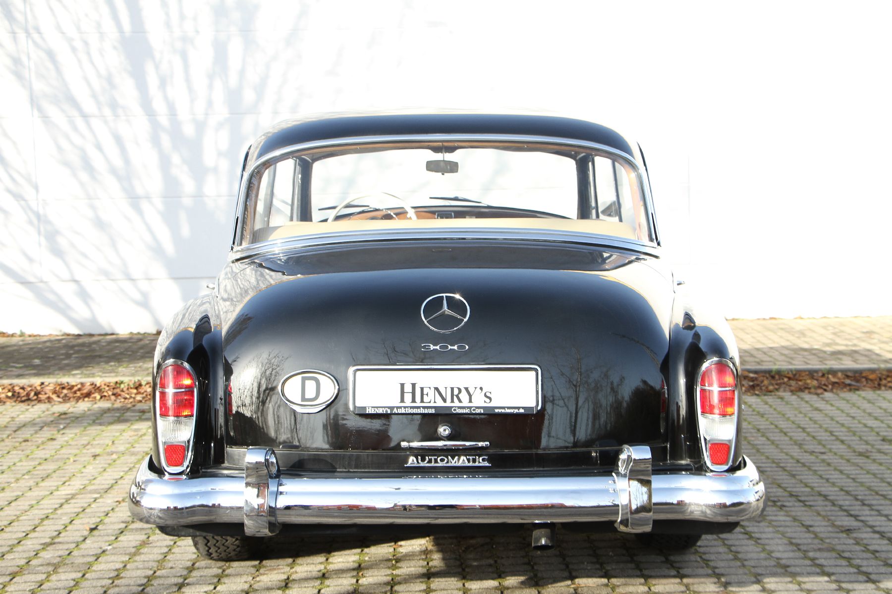 Detail e: Mercedes-Benz 300d Adenauer, Fahrgestellnummer: 8500228, EZ 07/1958, 2. Hand innerhalb einer Familie, Laufleistung 21.006 km abgelesen, HU 04/2021, ...