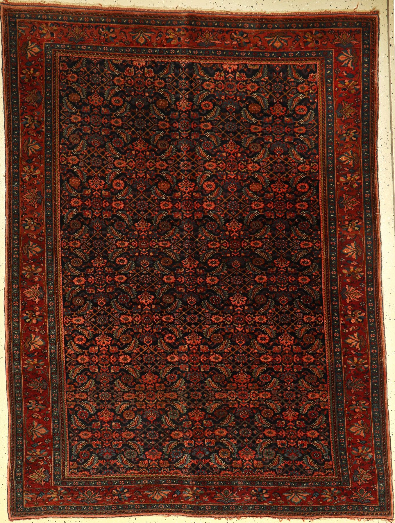 Bidjar fein, Persien, um 1940, Wolle auf Baumwolle, ca. 197 x 150 cm, EHZ: 2-3