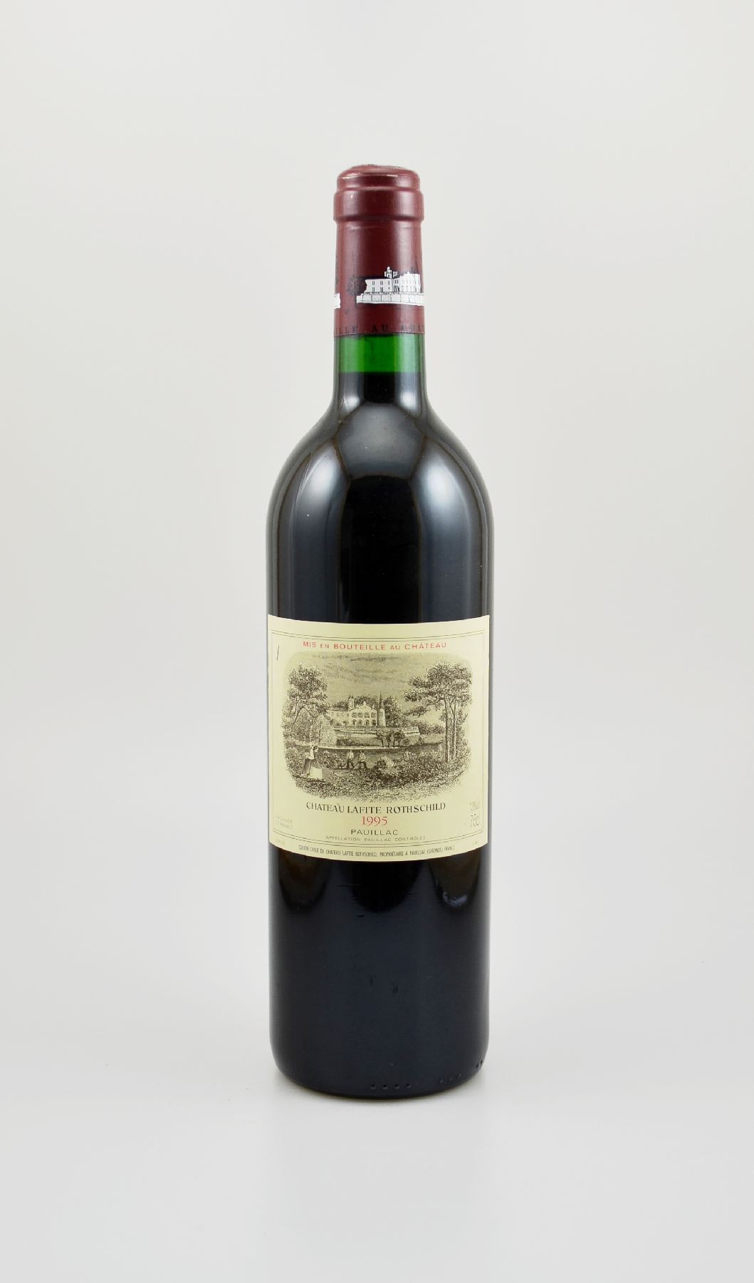 1 Flasche 1995 Chateau Lafite Rothschild, Pauillac, Premier Grand Cru Classe, ca. 75 cl, 13 % Vol., Füllstand: ca. into neck, sehr guter ...