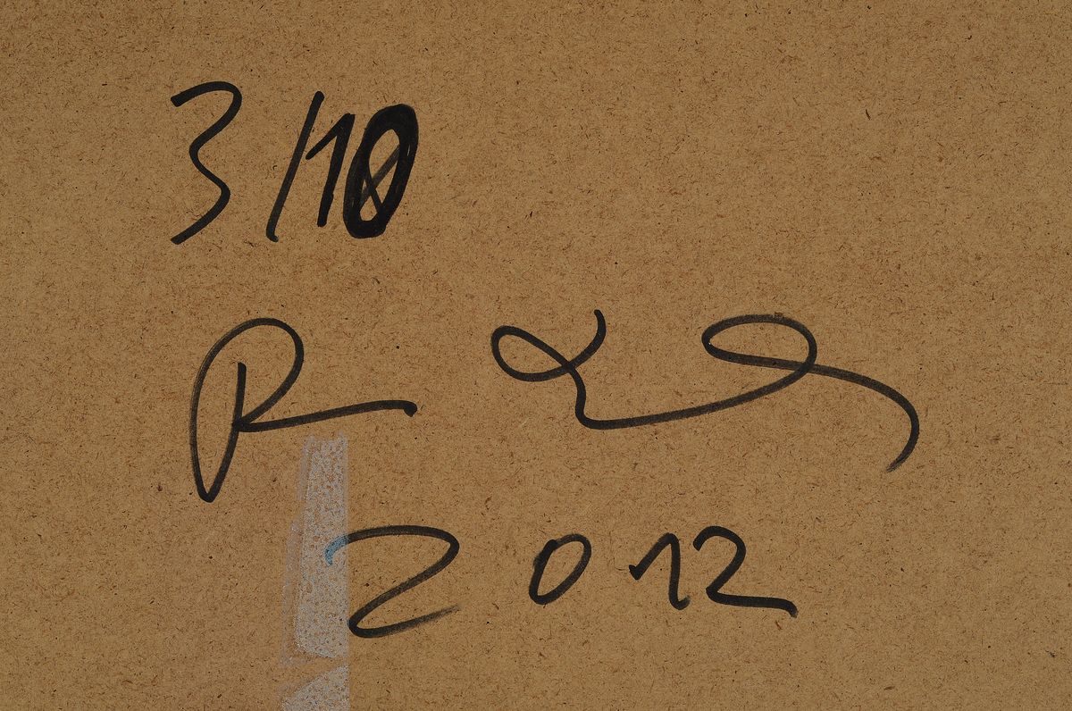 Detail a: Roman Klonek,, geb. 1969 Katowice/Plen, Farbholzschnitt, verso signiert und num. 3/10, Girl from Myazaki, 2012, auf Papierauf Holz aufgezogen, ca. 49 ...
