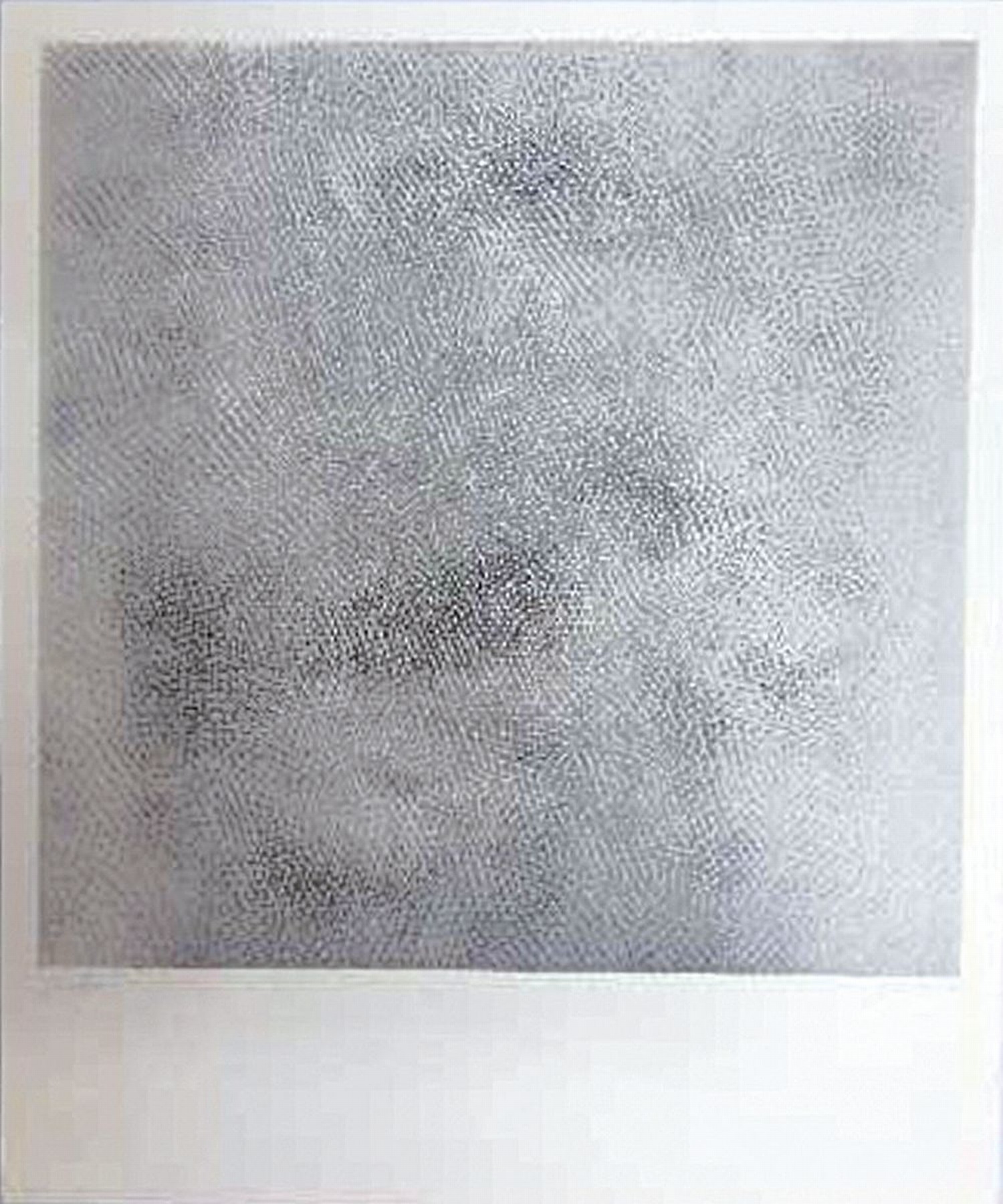 Günther Uecker, geb. 1930, Nagelbild, Offsetlitho, Auflage 500, handsigniert, bezeichnet Probe, teilweise Prägedruck, Abbildung: ca. 46 x 46 cm, ...