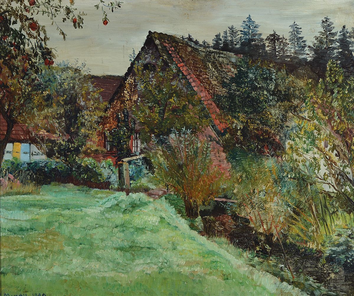 Käthe Morell-Krähmer, 1896 Königsberg-1981, Studium an der Kunstgewerbeschule München bei Dasio und Besuch der Zeichenschule Heymann, tätig als ...