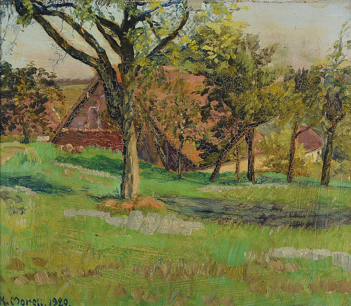 Käthe Morell-Krähmer, 1896 Königsberg-1981, Studium an der Kunstgewerbeschule München bei Dasio und Besuch der Zeichenschule Heymann, tätig als ...