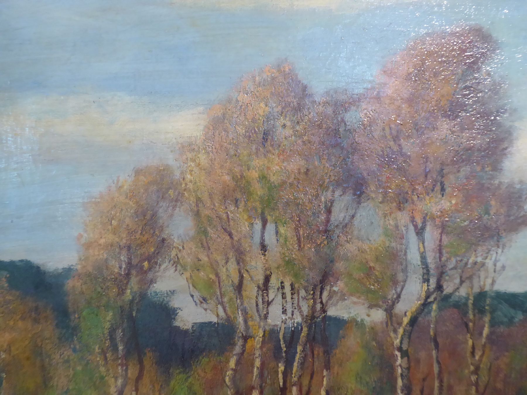 Detail h: Petras Kalpokas, 1880 Miskine in Litauen-1945, bekannter litauischer Maler und Professor, Kunststudium in Odessa und später an der Akademie ...