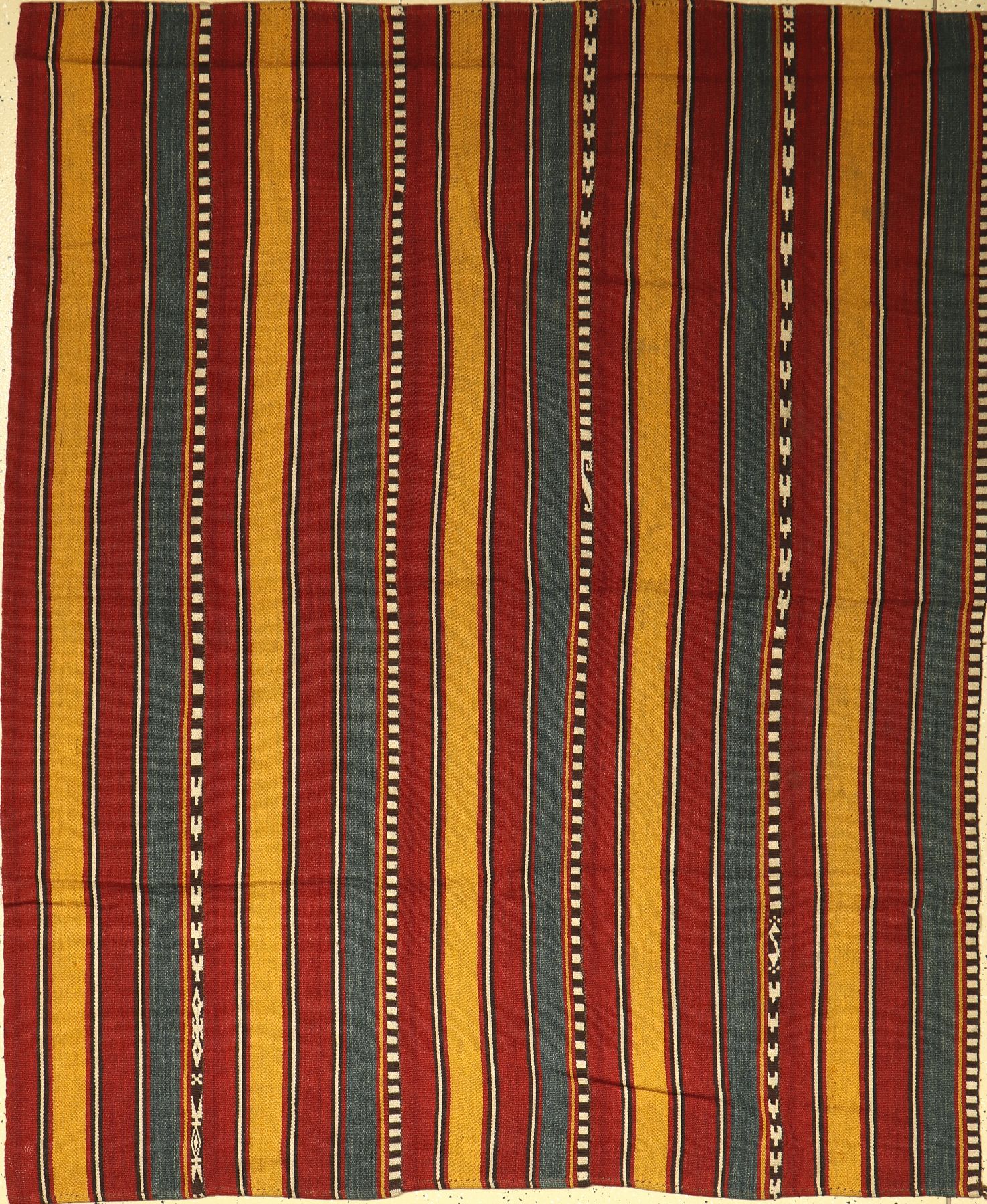 Djajim, Uzbekistan, um 1920, Wolle auf Wolle, ca. 187 x 154 cm, EHZ: 2