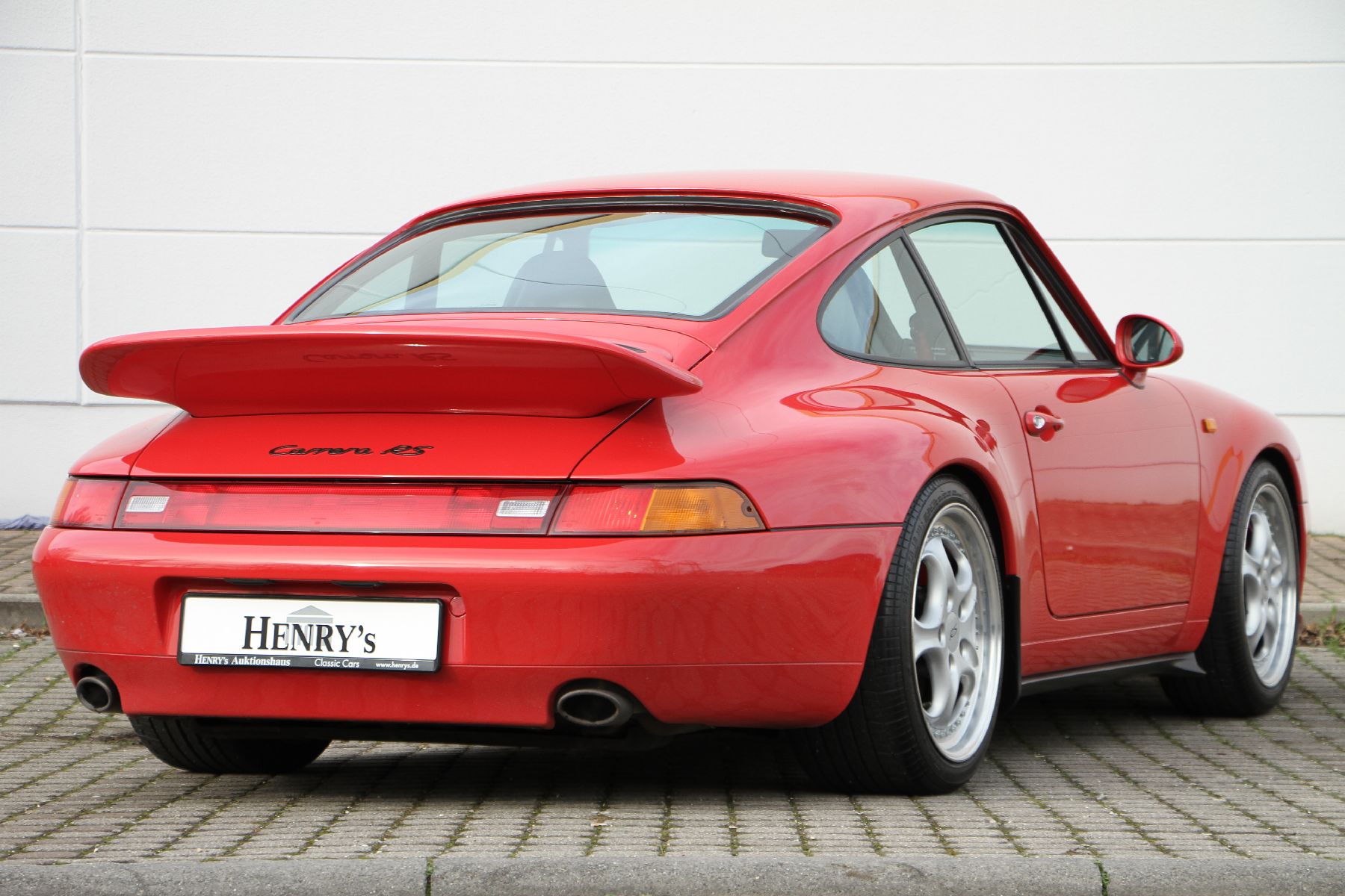 Detail c: Porsche 911 Carrera RS 993, Fahrgestellnummer: WP0ZZZ99ZTS390517, EZ 08/1995, 2. Hand, Erstzulassung als Vorführwagen, Laufleistung 23.400 km, HU ...