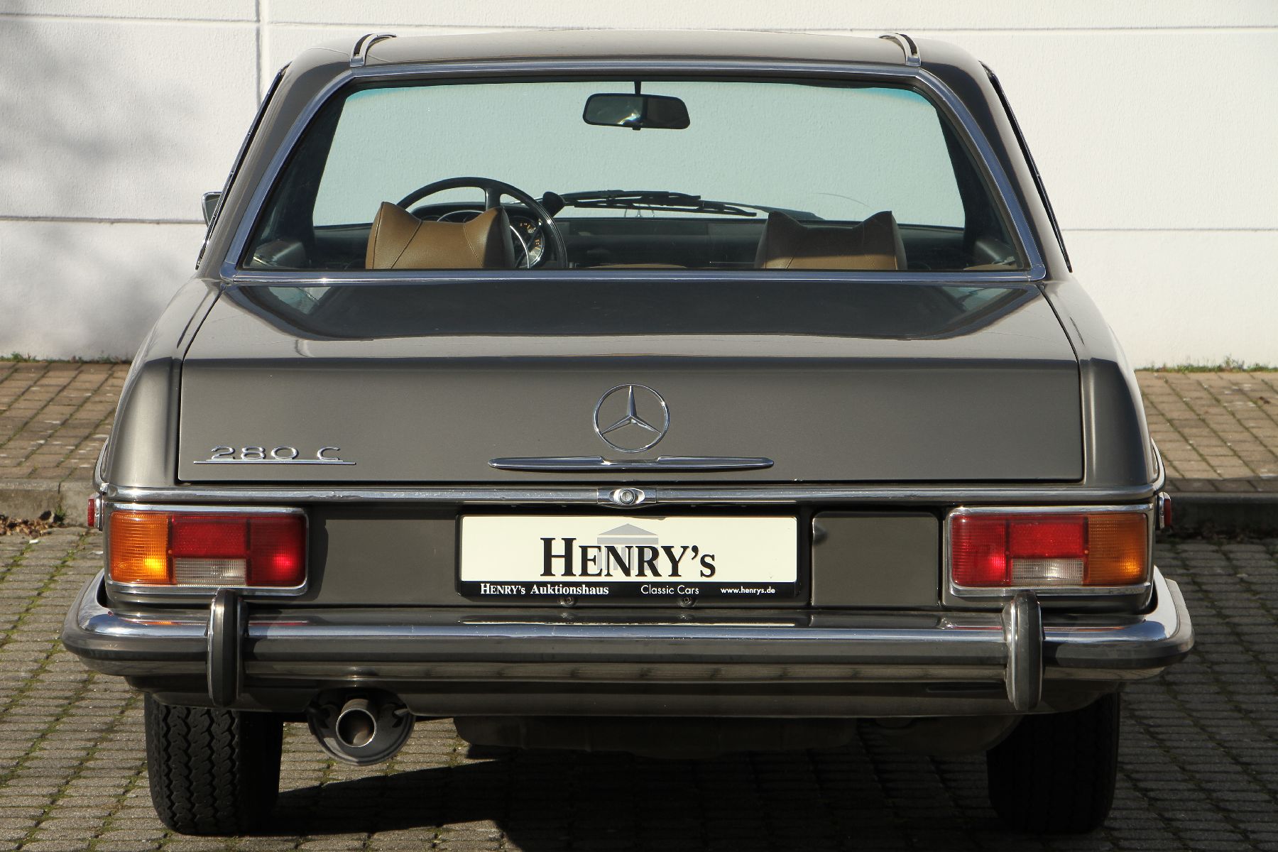 Detail d: Mercedes-Benz 280 Coupé, Fahrgestellnummer: 11407312002203, EZ 07/1973, Fahrzeug ursprüngliche US Version, 1 Vorbesitzer im Brief eingetragen, ...