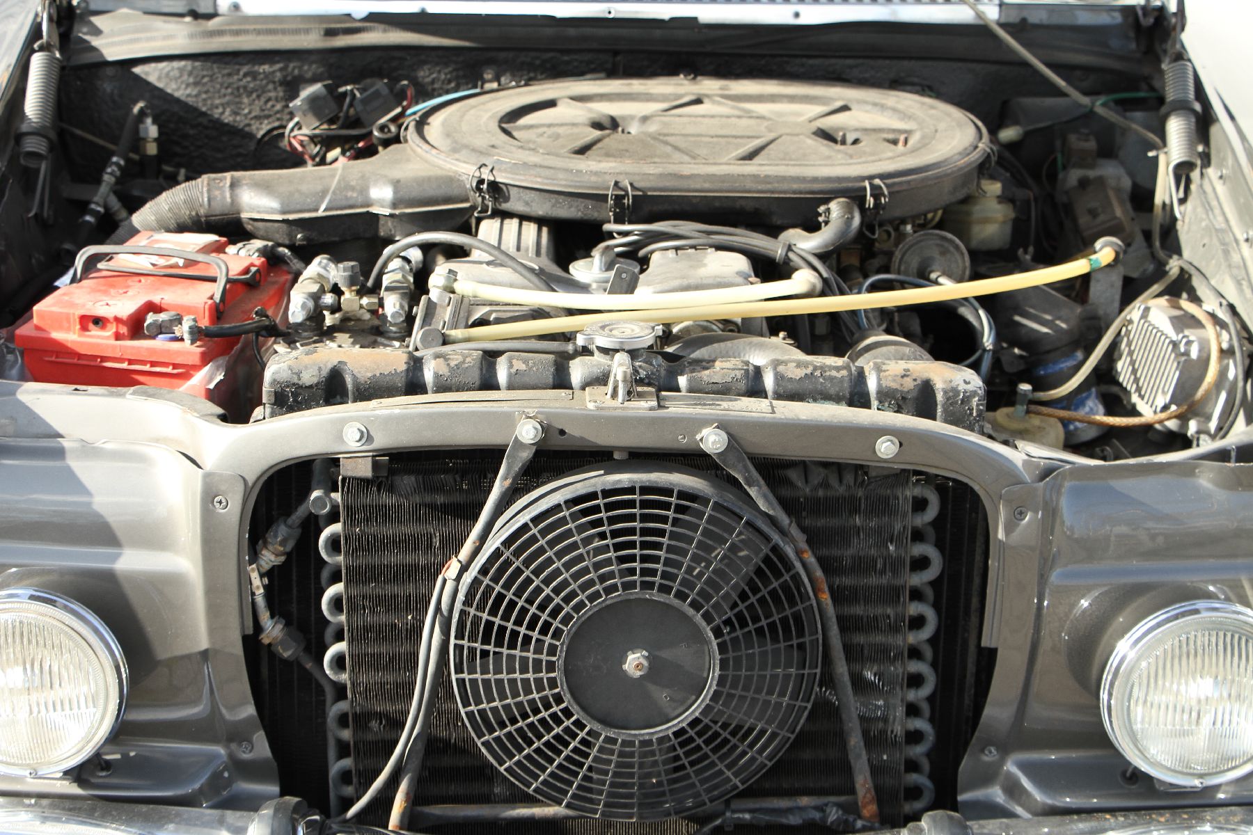 Detail k: Mercedes-Benz 280 Coupé, Fahrgestellnummer: 11407312002203, EZ 07/1973, Fahrzeug ursprüngliche US Version, 1 Vorbesitzer im Brief eingetragen, ...