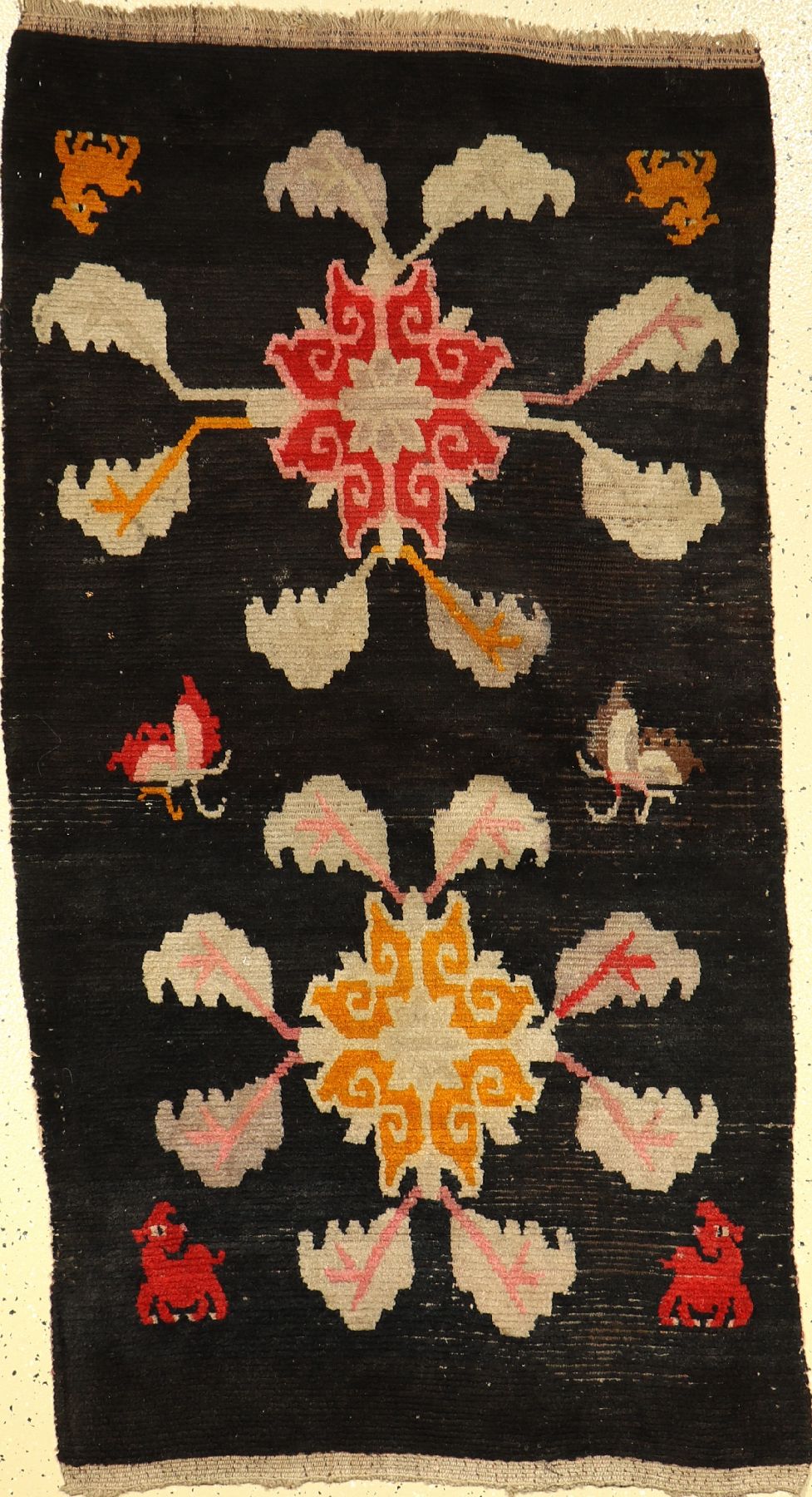 Khaden alt, Tibet, um 1930, Wolle auf Wolle, ca. 166 x 90 cm, EHZ: 3