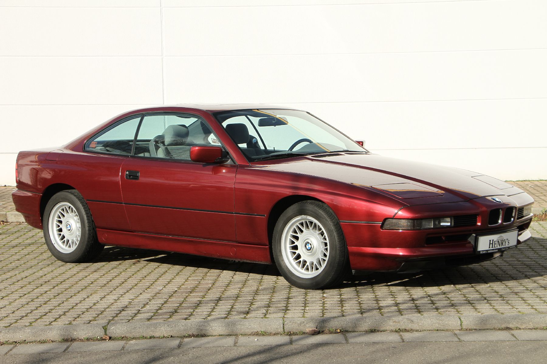 BMW 850i Coupé, Fahrgestellnummer:WBAEG21020CB10493, EZ 05/1992, deutsches Sammlerfahrzeug aus 1. Hand, Laufleistung ca. 56.800 km, HU 02/2022, 220 ...