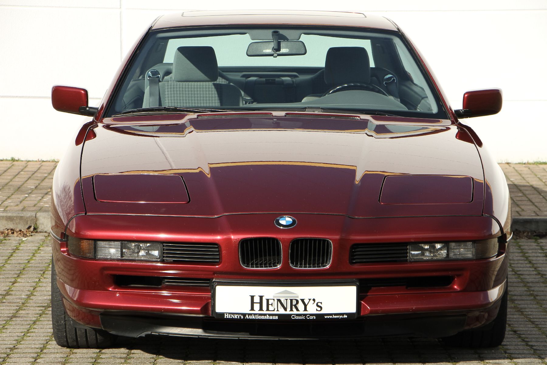 Detail b: BMW 850i Coupé, Fahrgestellnummer:WBAEG21020CB10493, EZ 05/1992, deutsches Sammlerfahrzeug aus 1. Hand, Laufleistung ca. 56.800 km, HU 02/2022, 220 ...