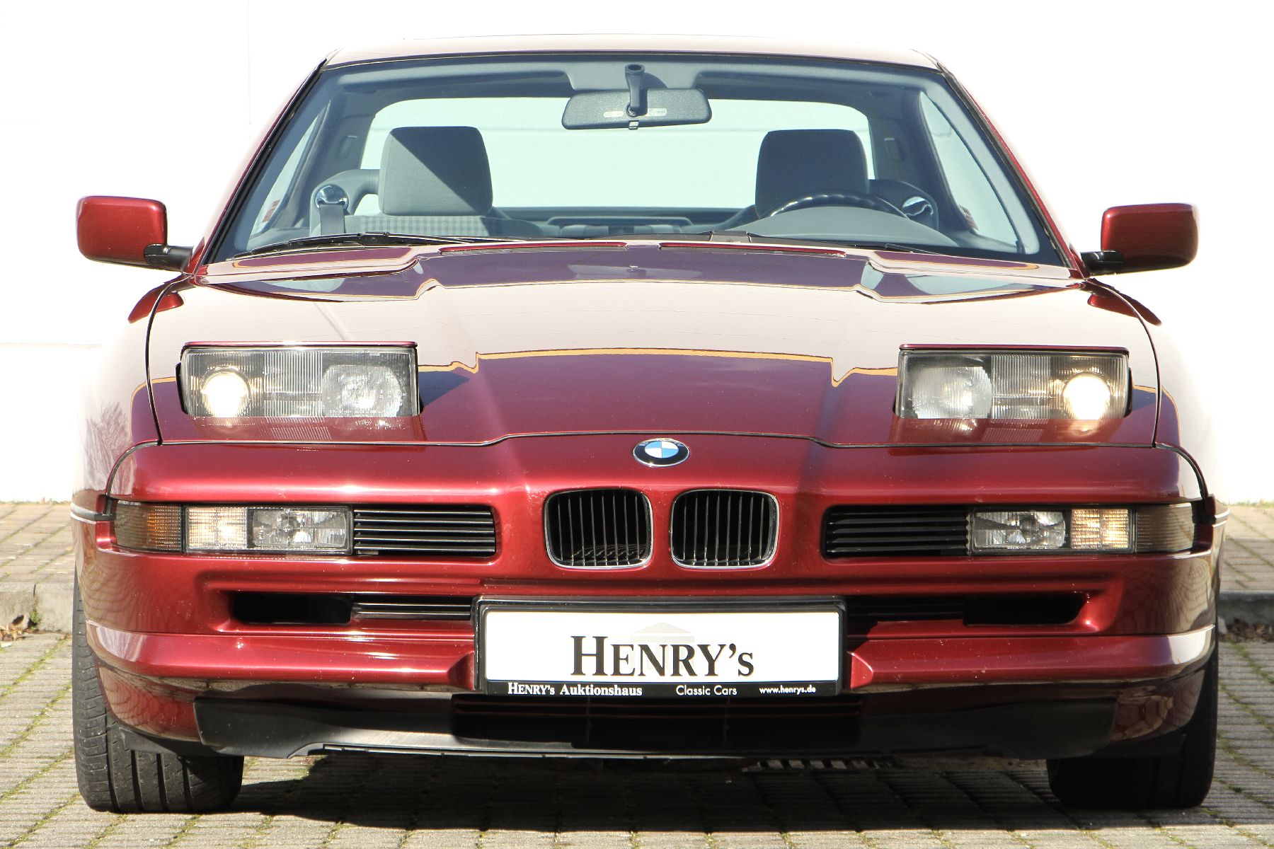 Detail c: BMW 850i Coupé, Fahrgestellnummer:WBAEG21020CB10493, EZ 05/1992, deutsches Sammlerfahrzeug aus 1. Hand, Laufleistung ca. 56.800 km, HU 02/2022, 220 ...