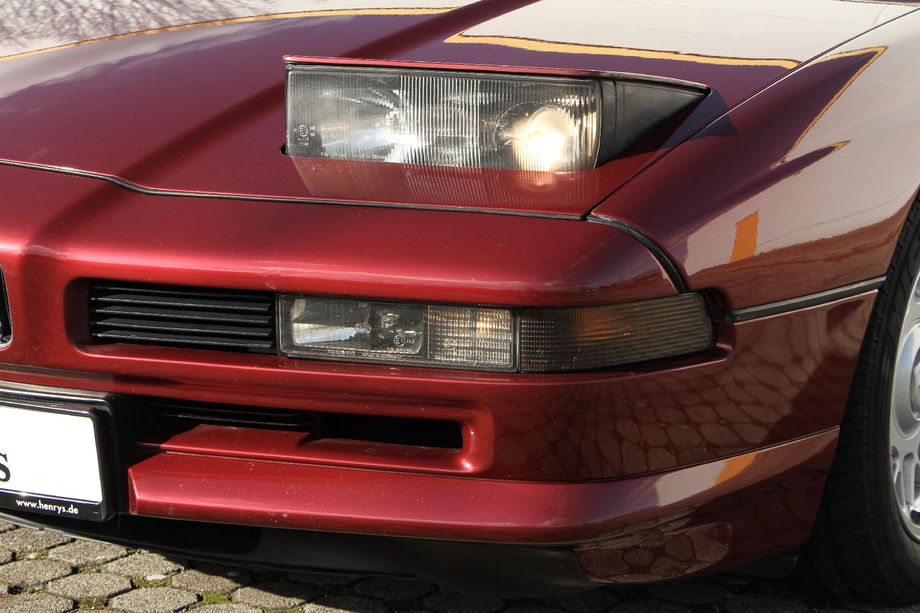 Detail d: BMW 850i Coupé, Fahrgestellnummer:WBAEG21020CB10493, EZ 05/1992, deutsches Sammlerfahrzeug aus 1. Hand, Laufleistung ca. 56.800 km, HU 02/2022, 220 ...