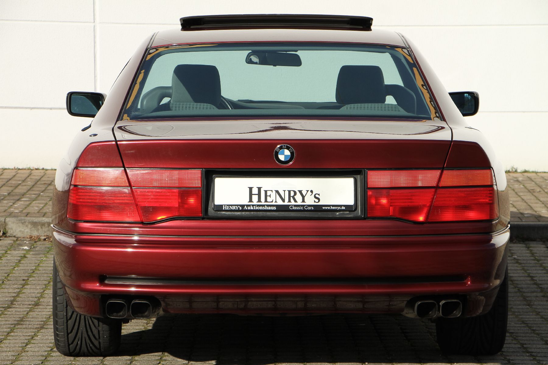 Detail g: BMW 850i Coupé, Fahrgestellnummer:WBAEG21020CB10493, EZ 05/1992, deutsches Sammlerfahrzeug aus 1. Hand, Laufleistung ca. 56.800 km, HU 02/2022, 220 ...