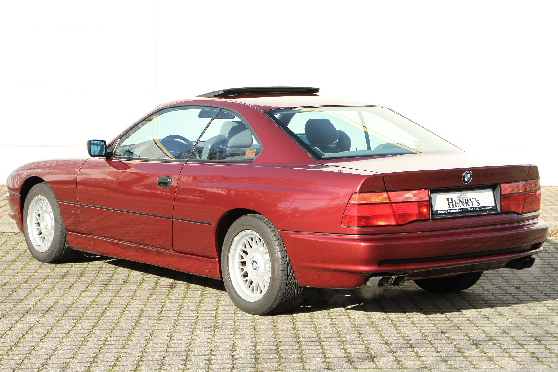 Detail h: BMW 850i Coupé, Fahrgestellnummer:WBAEG21020CB10493, EZ 05/1992, deutsches Sammlerfahrzeug aus 1. Hand, Laufleistung ca. 56.800 km, HU 02/2022, 220 ...