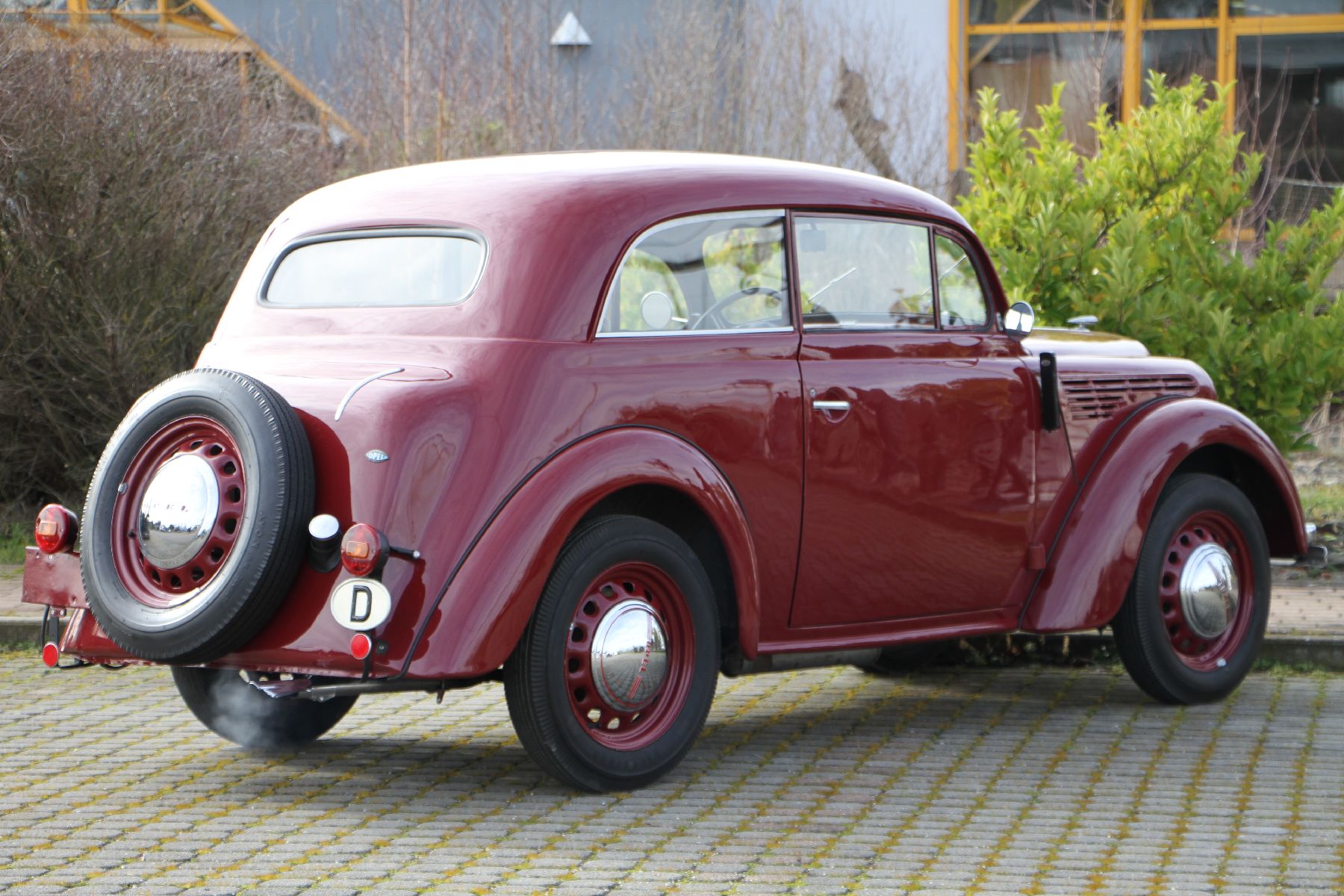 Detail c: Opel Kadett, Fahrgestellnummer: 23410411, EZ 07/1937, 3. Hand, Laufleistung 27.658 km abgelesen, HU fällig, H-Zulassung möglich, 17 kW/23 PS, ...
