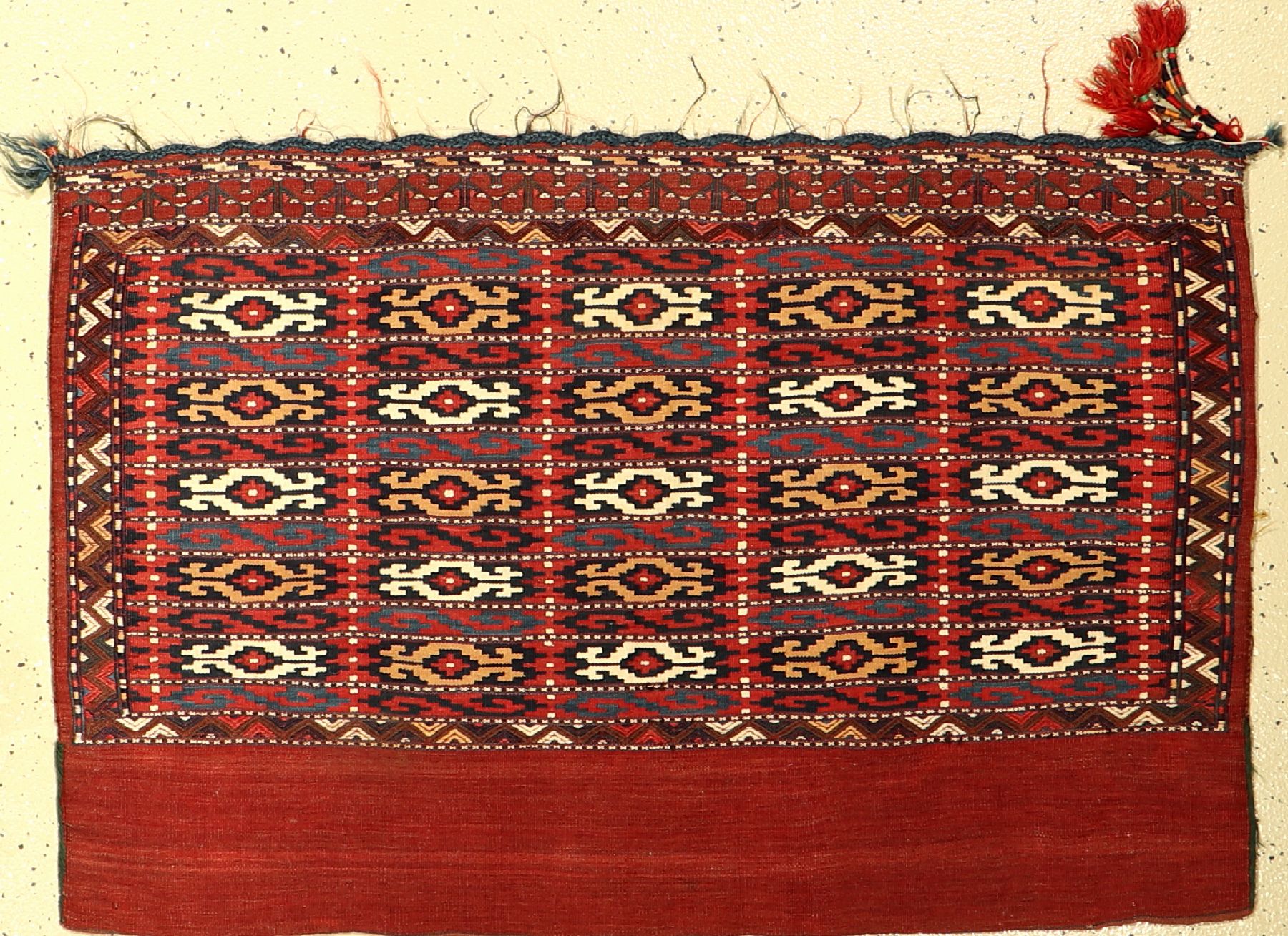 Yomud Tschowal antik, Turkmenistan, um 1890, Wolle auf Wolle, ca. 113 x 77 cm, EHZ: 2