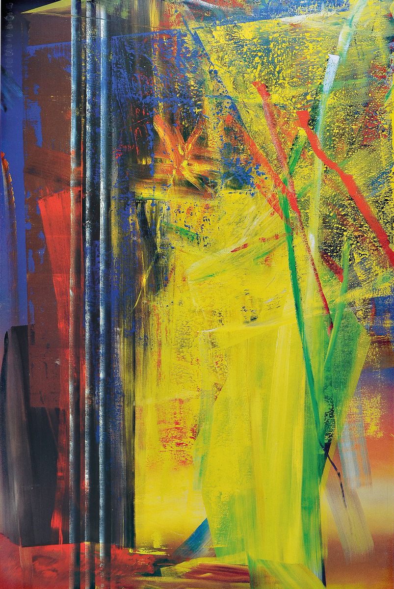 Gerhard Richter, geb. 1932, Victoria I, Farboffset auf Karton, drucksign., dat. 1987, Edition: Achenbach Art Edition Düsseldorf,für die ...