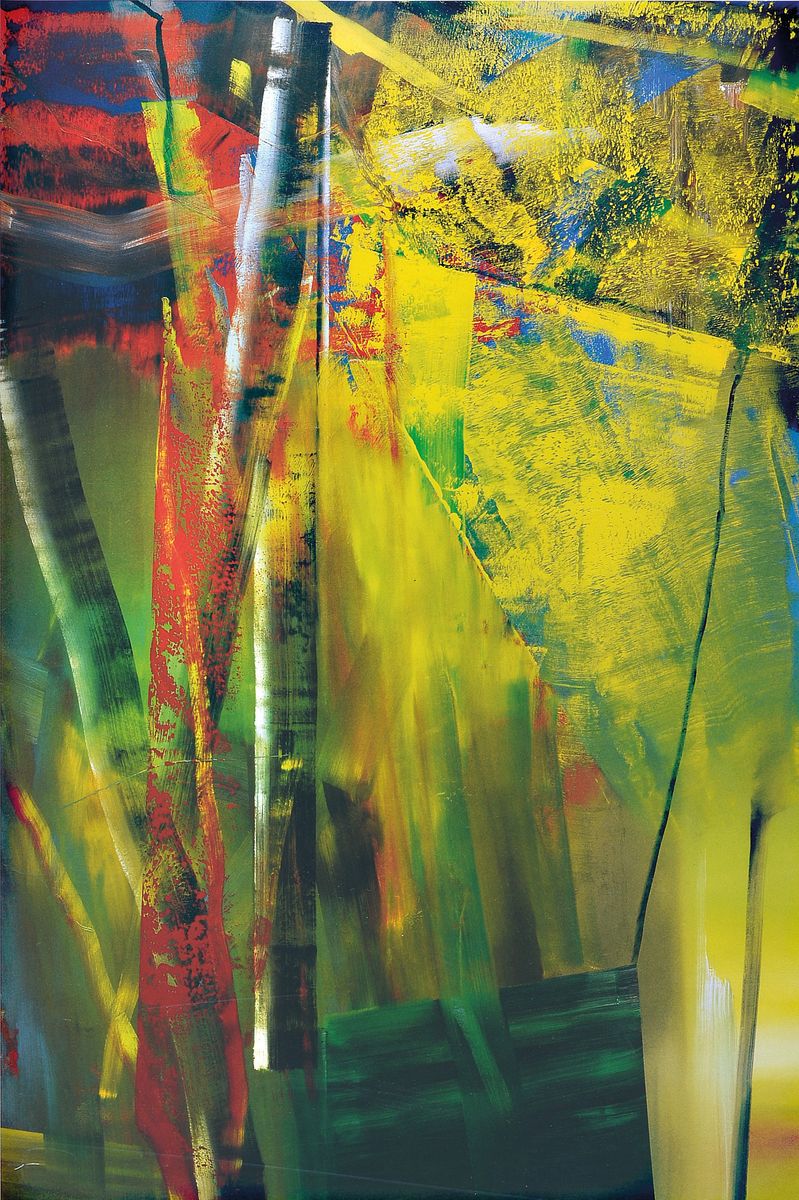 Gerhard Richter, geb. 1932, Victoria II, Farboffset auf Karton, durcksign., dat. 1987, Edition: Achenbach Art Edition Düsseldorf, für die ...