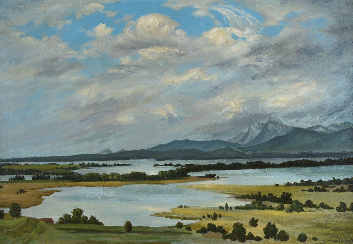 Ernst Betz, 1898 Weilheim-1989 München, Studium an der Akademie München, Meisterschüler von Hermann Groeber und Angelo Jank, hier: ...