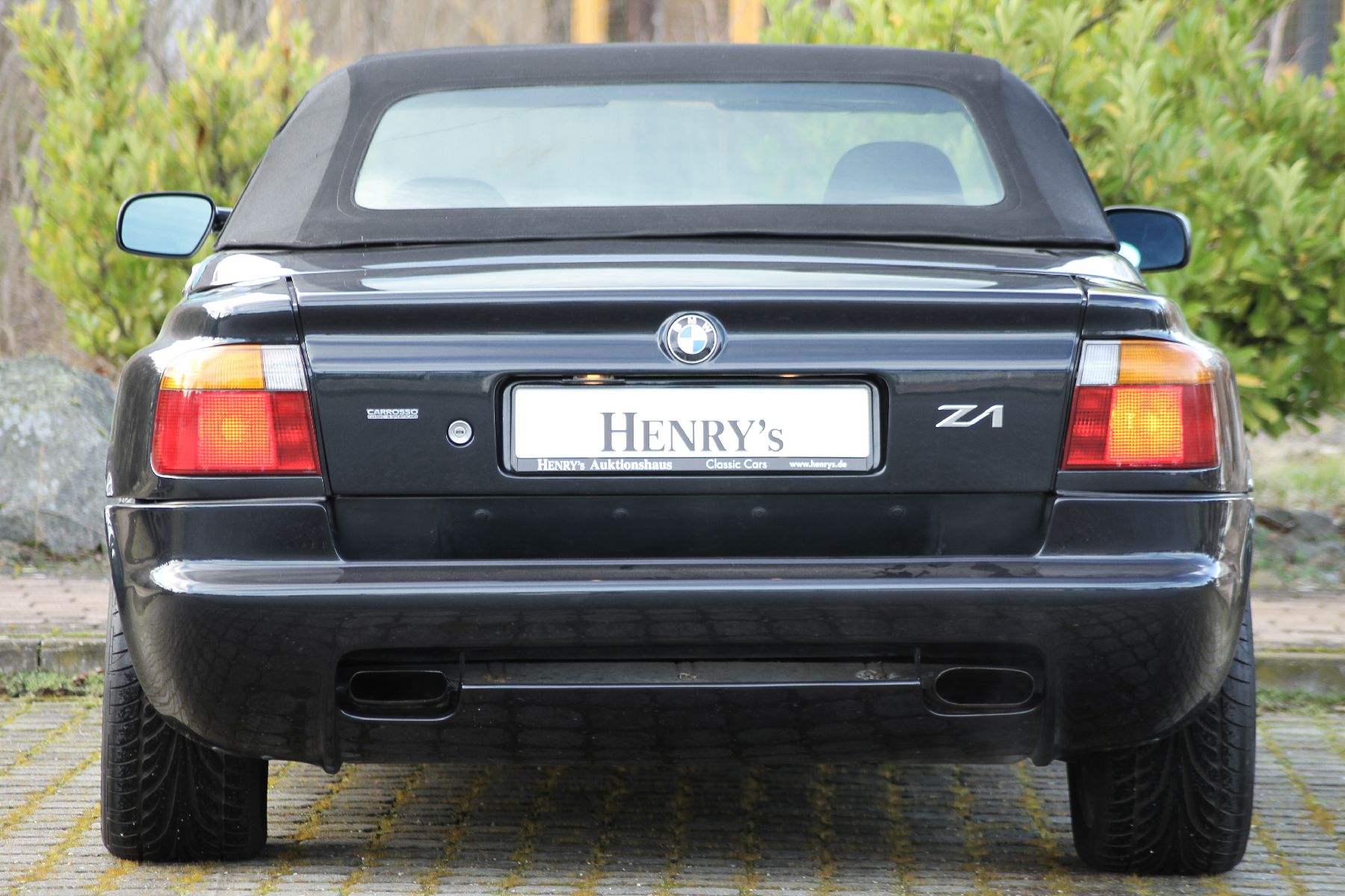 Detail d: BMW Z1 Cabrio, Fahrgestellnummer: WBABA91060AL00142, EZ 02/1989, niederländische Zulassung, laut Unterlagen 2 Vorbesitzer, Laufleistung 36.725 km ...