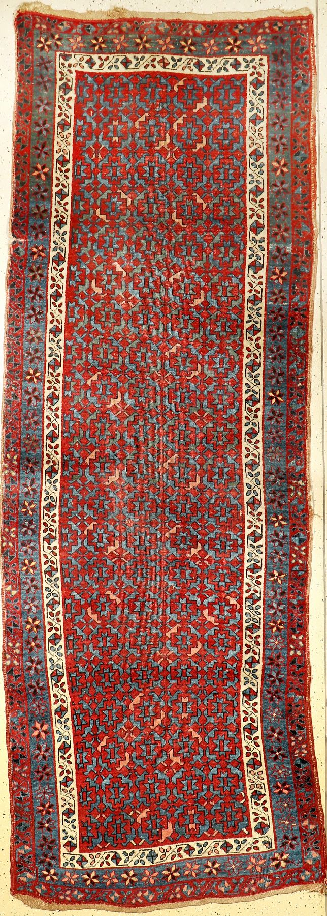 Nordwest Galerie alt, Persien, um 1920, Wolle auf Wolle, ca. 307 x 106 cm, EHZ: 4