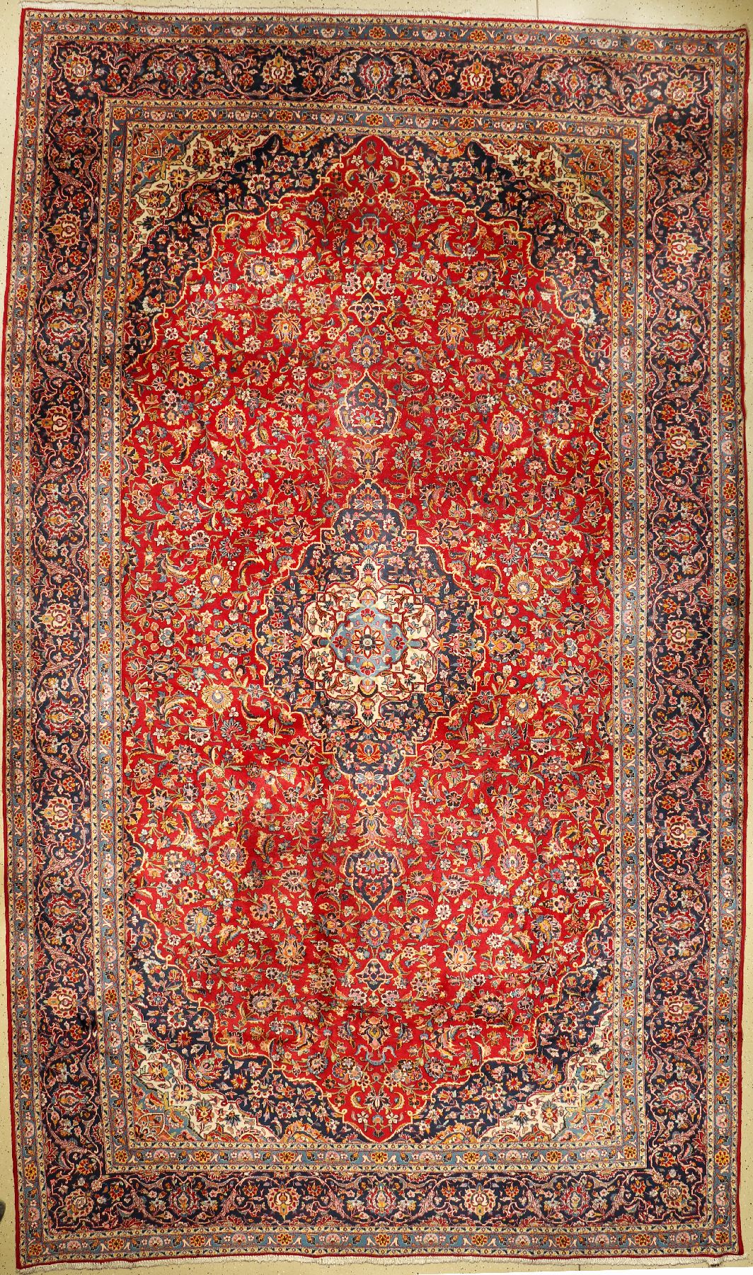 Keschan alt, Persien, ca. 60 Jahre, Wolle auf Baumwolle, ca. 506 x 300 cm, EHZ: 2-3