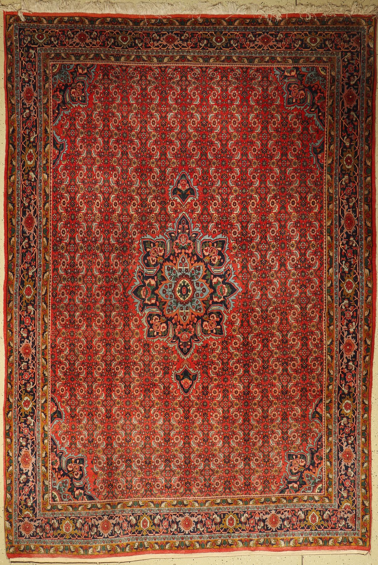 Bidjar alt, Persien, ca. 60 Jahre, Wolle auf Baumwolle, ca. 325 x 225 cm, EHZ: 2-3