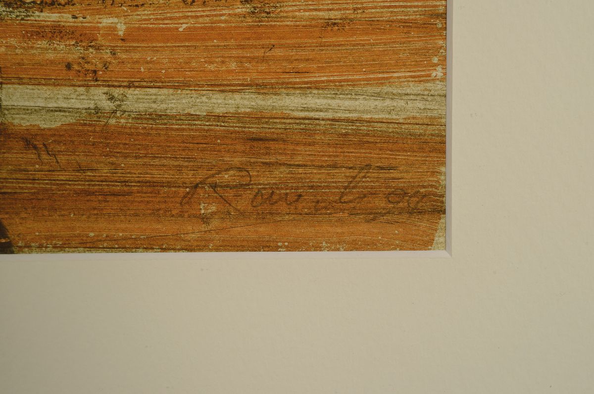 Detail a: Neo Rauch, geb. 1938, Heliogravur auf dickem Velin, handsigniert, num. 66/300, Hrsg. Galerie Eigen + Art, Blattgröße 41.7 x 59.5cm, hochwertige ...