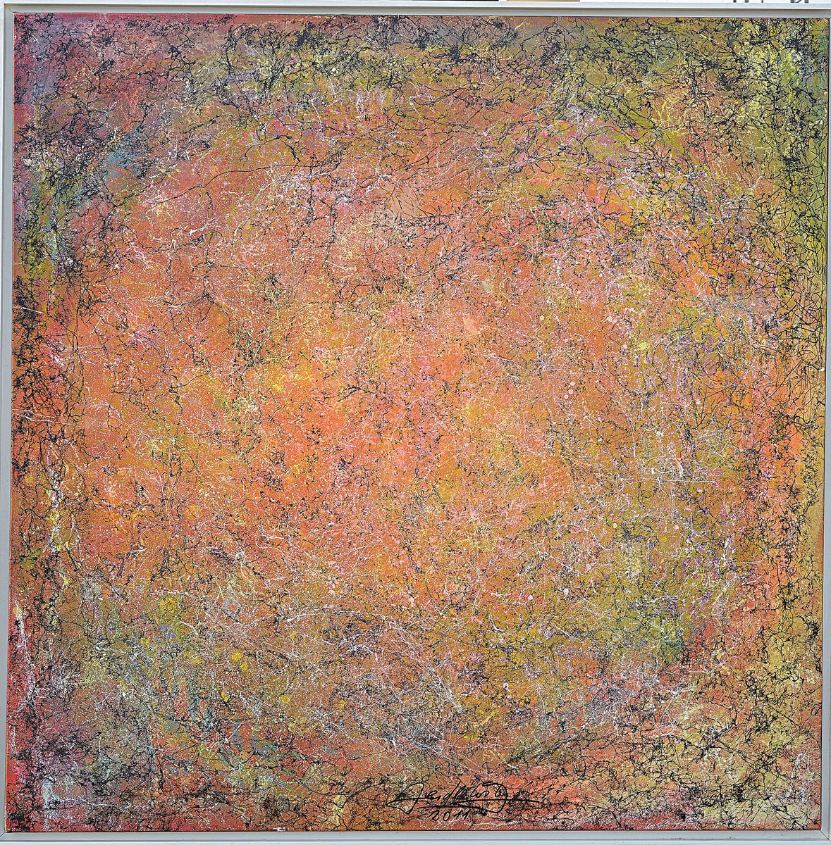 Detail k: Doris Zeidlewitz, geb. 1959, Studium der "Freien Malerei" an der Kunstakademie Städel, Frankfurt und an der Hochschule für Gestaltung ...