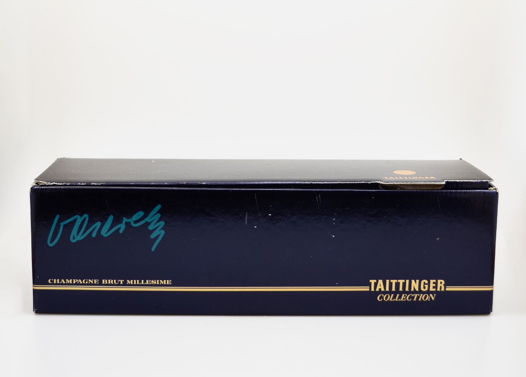 Detail b: 6 Flaschen 1978 Taittinger Collection Victor Vasarelly, Champagne, Reims, je ca. 75 cl, 12 % Vol., hervorragende Erhaltungszustände, unverkostet, in ...