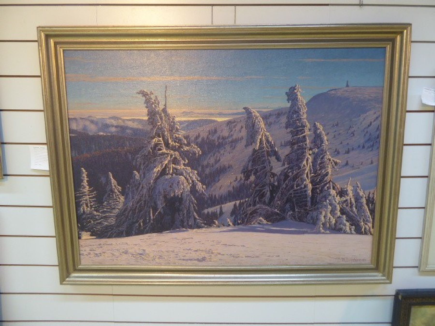Detail f: Hermann Dischler, 1866 Freiburg im Breisgau-1935 Hinterzarten, Studium in Karlsruhe, ab 1888 Meisterschüler von Gustav Schönleber, hier: ...